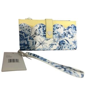 Betsey Johnson Cream Wallet with Minimalist Design